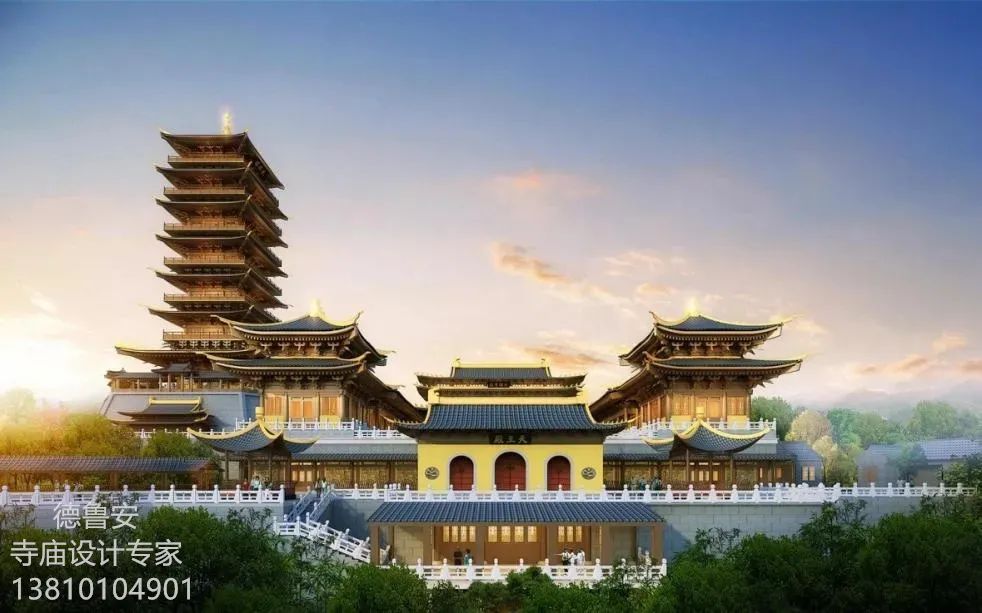 Overall planning and design of Xianzhao temple in Hangzhou Zhejiang Province