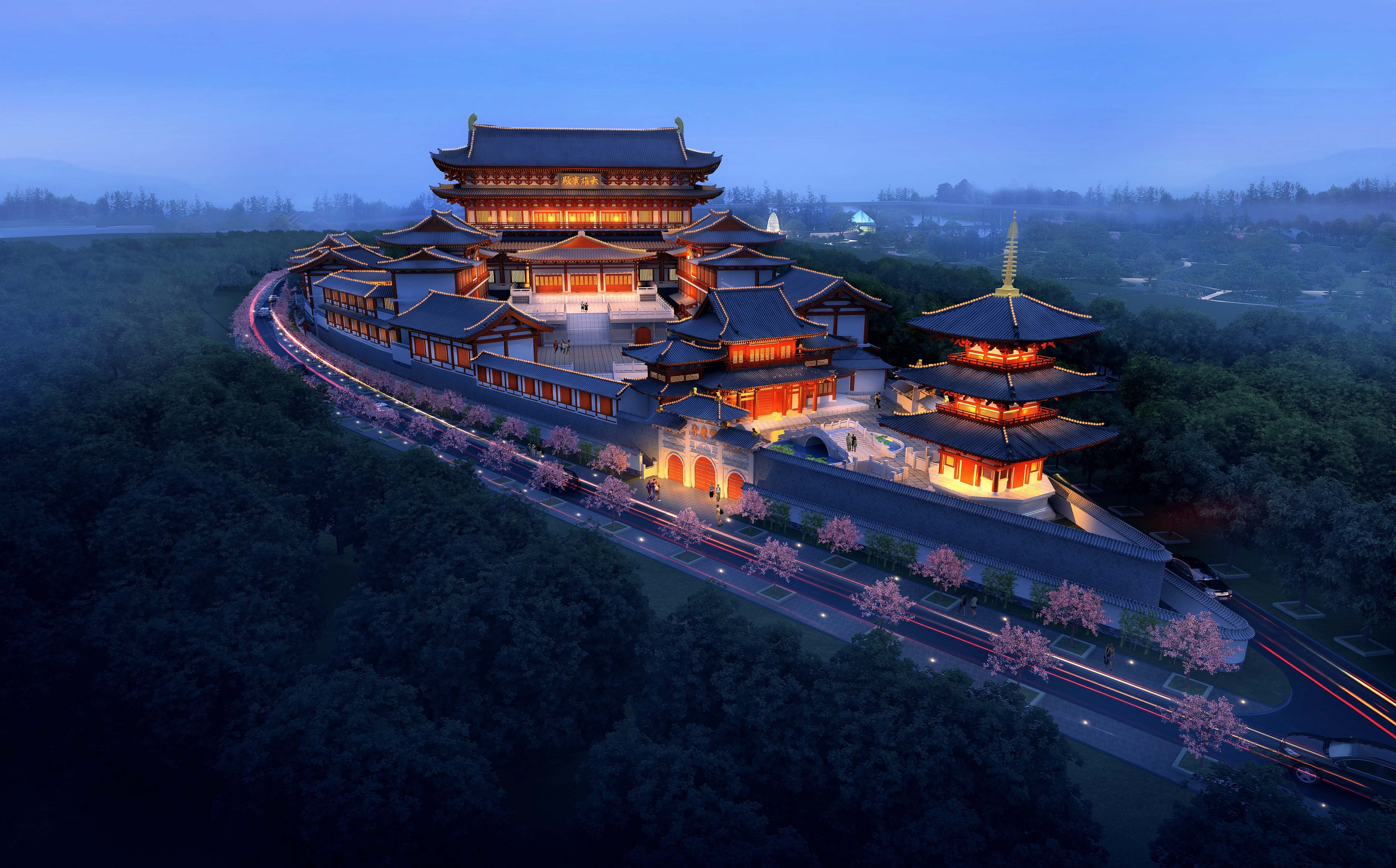 ＂Three treasures of Dharma boat, the boat of Buddha＂ -- Architectural Design of Baoqing Temple won 2