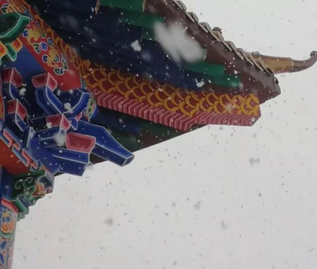 The first Guangna auspicious Taoist temple in Mongolia and Tibet