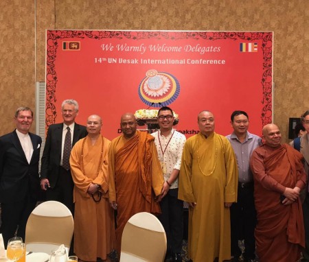 Druan is invited to attend the 14th UN Vesak Day celebration in Sri Lanka