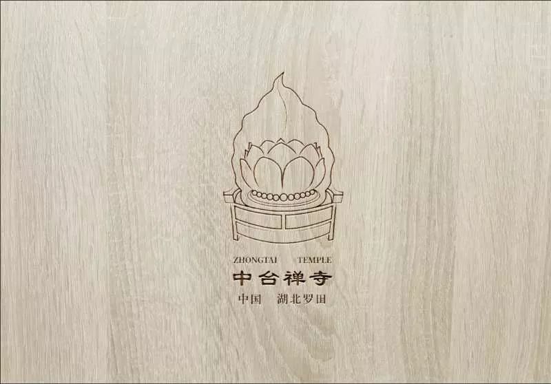 The logo story of Bodhi light lotus platform in Zhongtai Buddhist temple