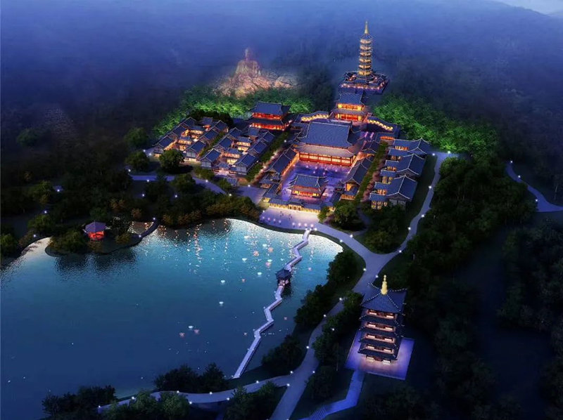If the temple originally has a certificate and an old temple but the building is unqualified and the