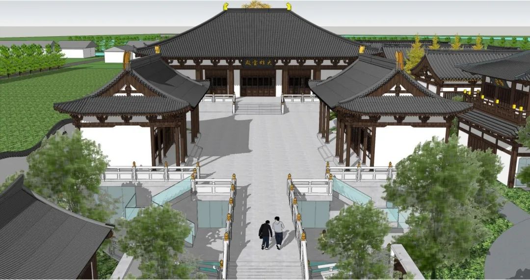 Inheritance and innovative design of national architecture: reconstruction of Shanghai Mingyin Temple(图7)
